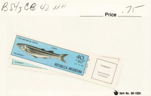 ARGENTINA  B54, CB42   MNH