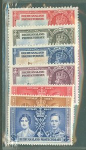 Bechuanaland Protectorate #117-23 Unused Single (Complete Set)