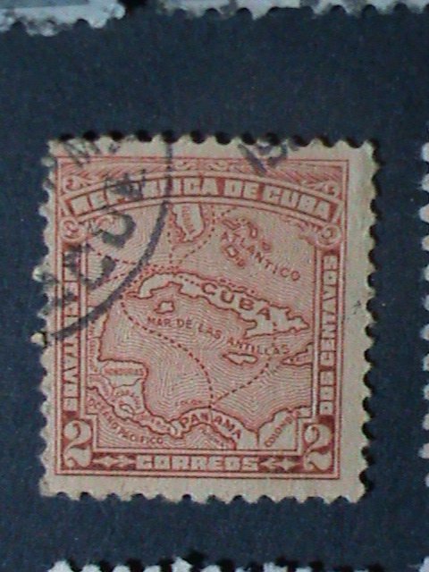 ​CUBA-1954-SC#519//528 10 OVER 70 YEARS OLD CUBA FAMOUS  USED STAMPS-SET-VF