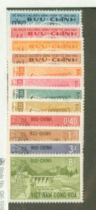 Vietnam/South (Empire/Republic) #219-230 Unused Single (Complete Set)