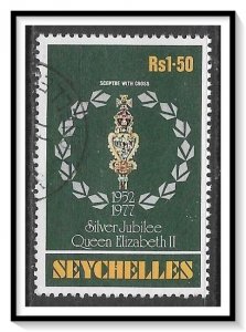 Seychelles #385 Silver Jubilee QE II Used