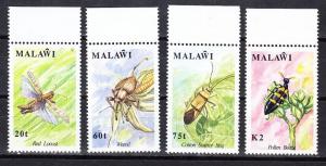 Malawi Scott 590-593 Mint NH (Catalog Value $17.75)