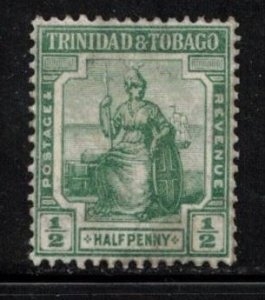 TRINIDAD & TOBAGO Scott # 1 Used - Britannia