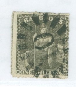 Barbados #21a Used Single
