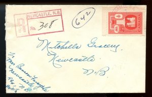 ?NEWCASTLE, N.B. Registered h/s cover Canada