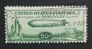 MOMEN: US #C18 USED #26943