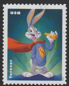 SC# 5501 - (55c) - Bugs Bunny in Costume: Super-Rabbit 8/10 - Used Single