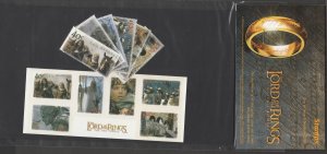 New Zealand 2002 The Lord of the Rings The Two Towers Mint Stamp Pack (12) MNH