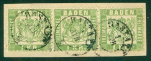 BADEN 26 USED ON PIECE (RL) 3218 CV $27.00 BIN $10.00