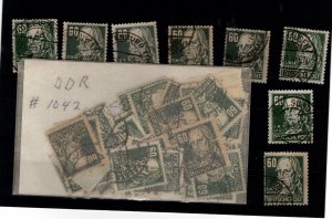 Germany DDR #10N42 Lot of 50+ Stamps Great Cancels! CV $70.00+ Best offer