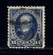 U.S. - Scott #259, Used, Cat. $60.00