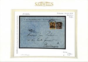 F189a French Colonies Senegal 1903 Cover {samwells}