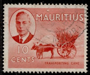 Mauritius #240 KGVI Definitive Used CV$0.60