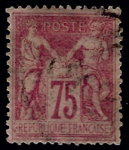 Rare & Important France #83 Used F-VF SCV$110...From a great auction!