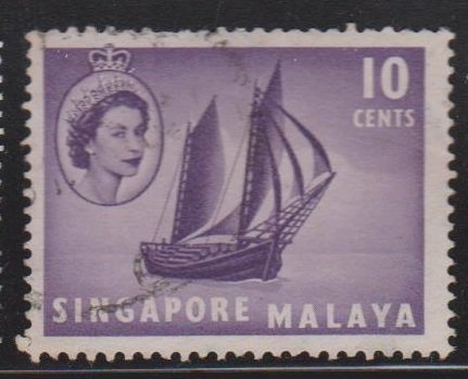 Singapore Sc#34 Used