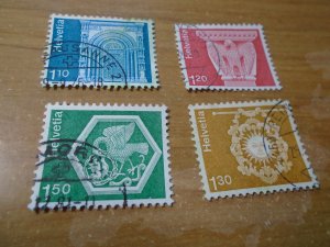 Switzerland  #  570-73  used