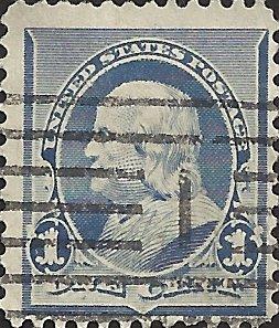 # 219 DULL BLUE USED BEN FRANKLIN SCV-0.75