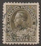 Canada   1911-25    Sc#119 FVF   Used