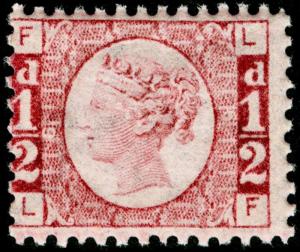 Sg48, ½d rose-red plate 6, UNMOUNTED MINT. Cat £120+ LF