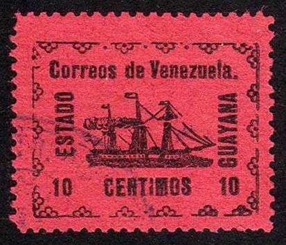 1903 - Venezuela - Guyana - Scott 02 - 10 c. - MLH