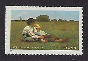 Catalog # 4473 Single Stamps American Treasure Series Winslow Homer Boys in a