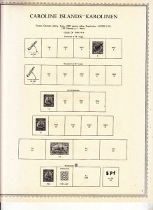 Germany - German Colonies - 21 Minkus pages 