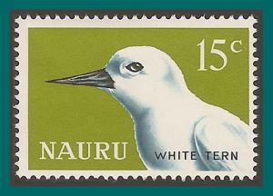 Nauru 1966 White Tern, 15c MLH #66,SG74