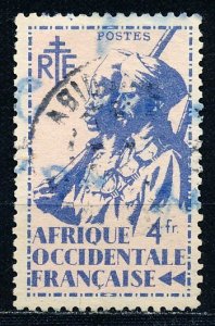 French West Africa #30 Single Used