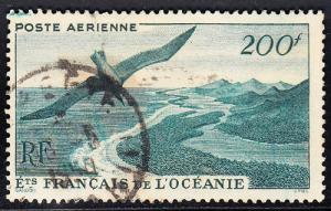 FRENCH POLYNESIA # C19 used - Polynesie Yvert 28 air