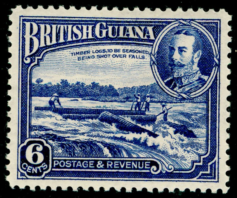 BRITISH GUIANA SG292, 6c dp ultramarine, M MINT.