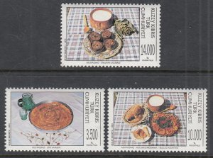 Turkish Republic of Northern Cyprus 388-390 MNH VF