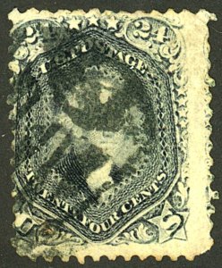 U.S. #99 USED FANCY CANCEL