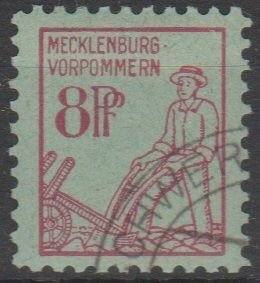 Mi: 13y   used  1945  SBZ  Cat € 130