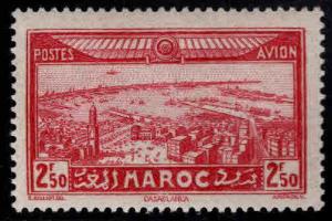 French Morocco Scott C17 MH* 1933 Airmail