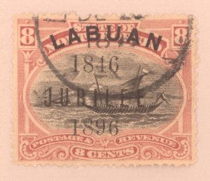 Labuan, Scott #71, Used