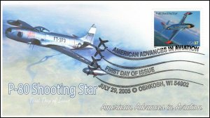 AO-3921-4, 2005, American Advances in Aviation, P80 Shooting Star, BW Pictorial,