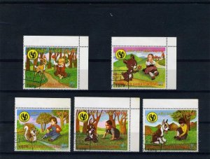 Equatorial Guinea 1979 DISNEY Year of the Child-UNICEF s/s Perforated Fine Used