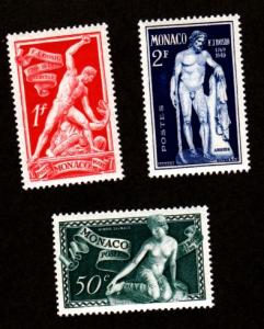 Monaco 209-211 Mint NH!