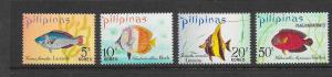 FISH - PHILIPPINES #1138-4, C104  MNH