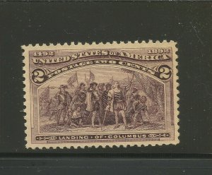 # 231, Unused, XF / Superb, NH, OG. Fresh & Sound. CV $ 31.00++