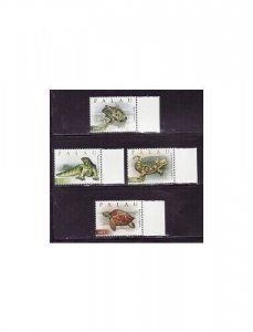 Palau - Reptiles - 4 Stamp  Set  - PAL0926C