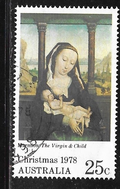 Australia 689: Virgin and Child, used, VF