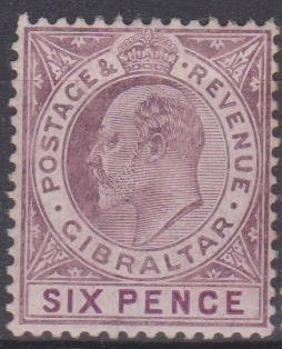 Gibraltar Sc#56ba MLH - few tone spots