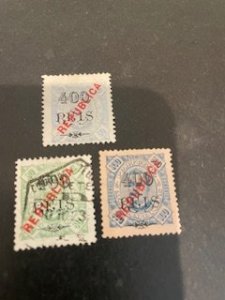 Mozambique sc 226-228 uhr comp set