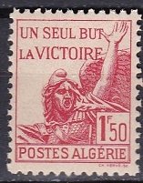 Algeria 1943 Scott 164 Victory MNH