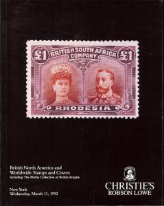 British North America and Worldwide Stamps and Covers Inc...