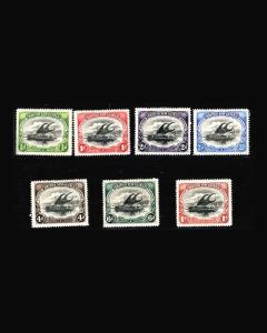 VINTAGE,NEW GUINEA 1901 OG,LH,LHR,MH,MHR  SCOTT # 1-7 LOT # VSANPAP1901Z-K