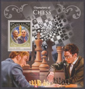 2016 Sierra Leone 7662/B1064 Chess / Grandmasters 11,00 €