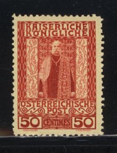 Austria Crete 1908 #19 MH
