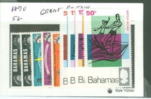 Bahamas #267-75 Mint (NH) Single (Complete Set)